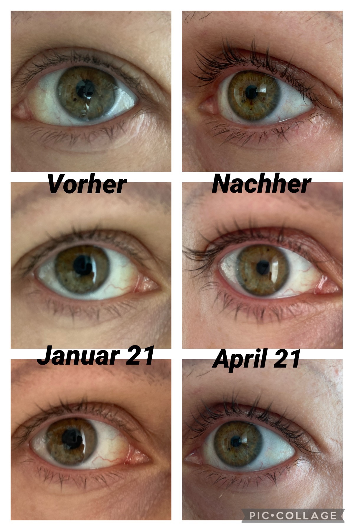 Photo avis client sérum pour cils LASHCOCA!NE 6